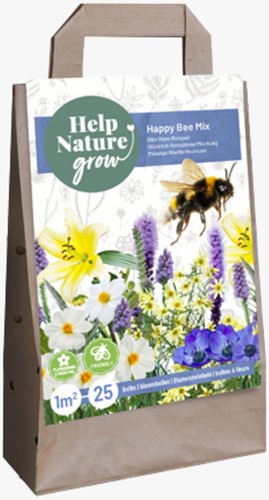 Happy Bees Flower Bulbs Bag – 25 Summer-Flowering Bulbs