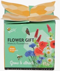 Buzzy Flower Gift Insect Flower mix. 1 gift box