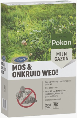Herbicide Weed and moss lawn - Pokon