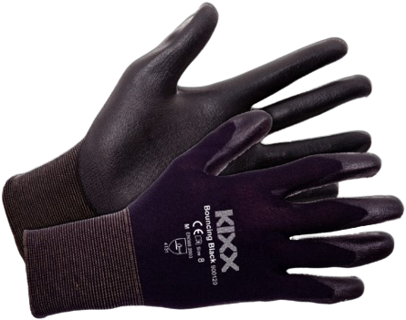 Kixx Glove Black - Size 8 (ladies size)