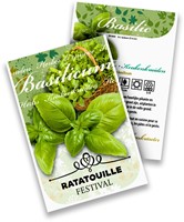 Basil Personalized Printed Seed Packets - 100 pieces-2