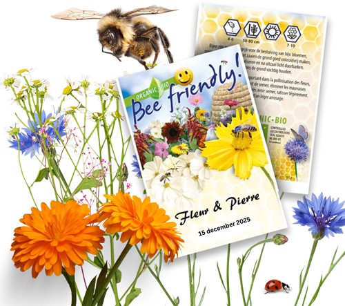 Butterfly Mixture Personalized Printed Seed Packets - 10.000 pieces