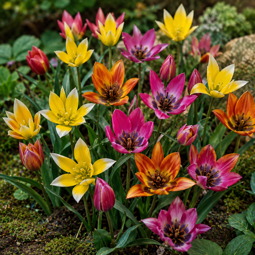 Tulips Botanical Mix - Tulipa