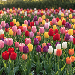 Tulips Triumph Mix (XL-Pack) - Tulipa