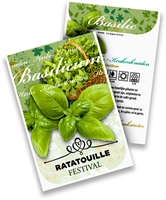 Basil Personalized Printed Seed Packets - 1.000 pieces-2