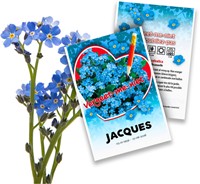 Forget-me-Not - Myosotis Personalized Printed Seed Packets - 250 pieces